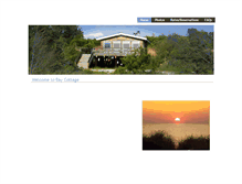 Tablet Screenshot of delawarebaycottage.com